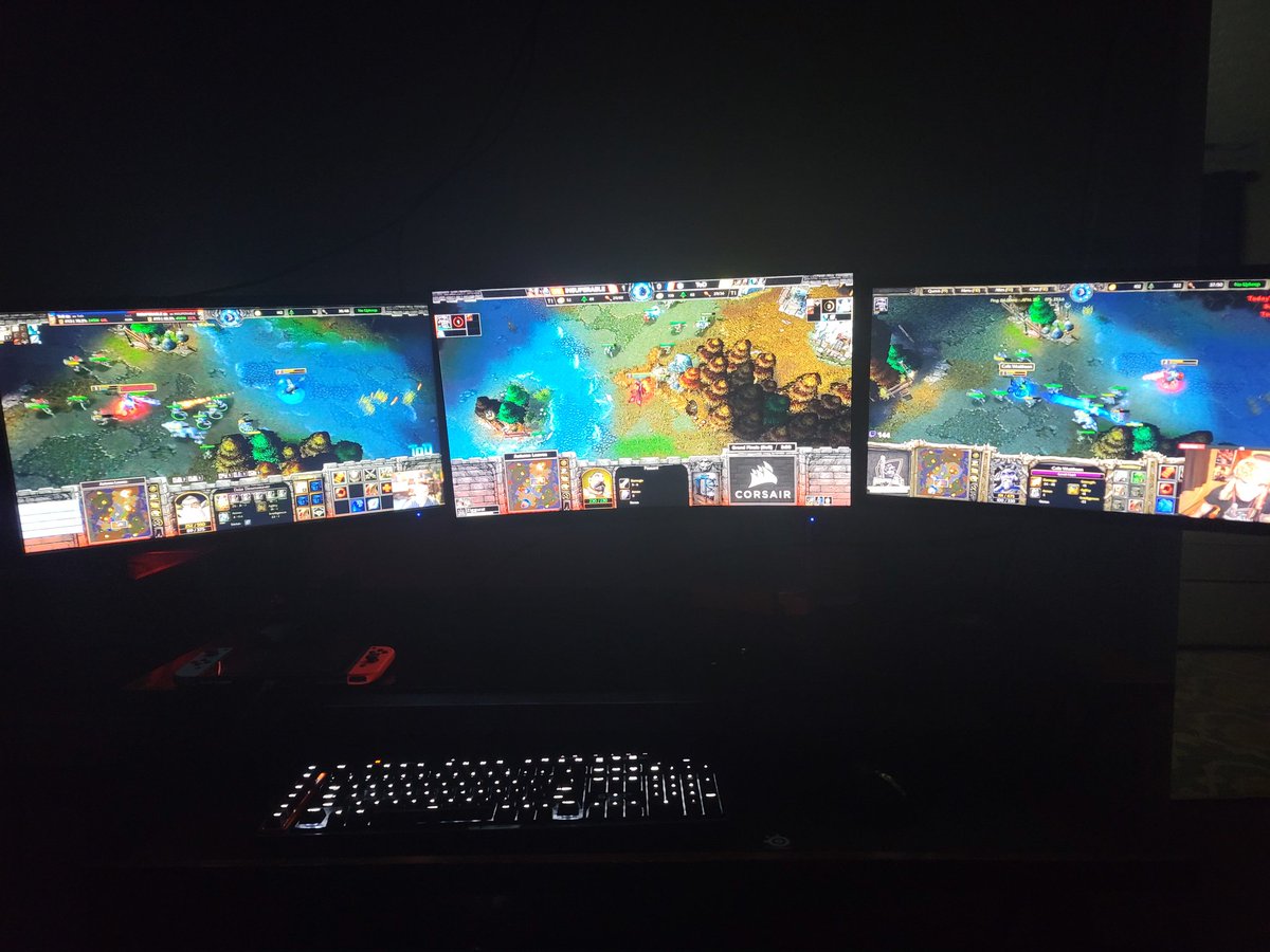 The only way to watch a tournament.