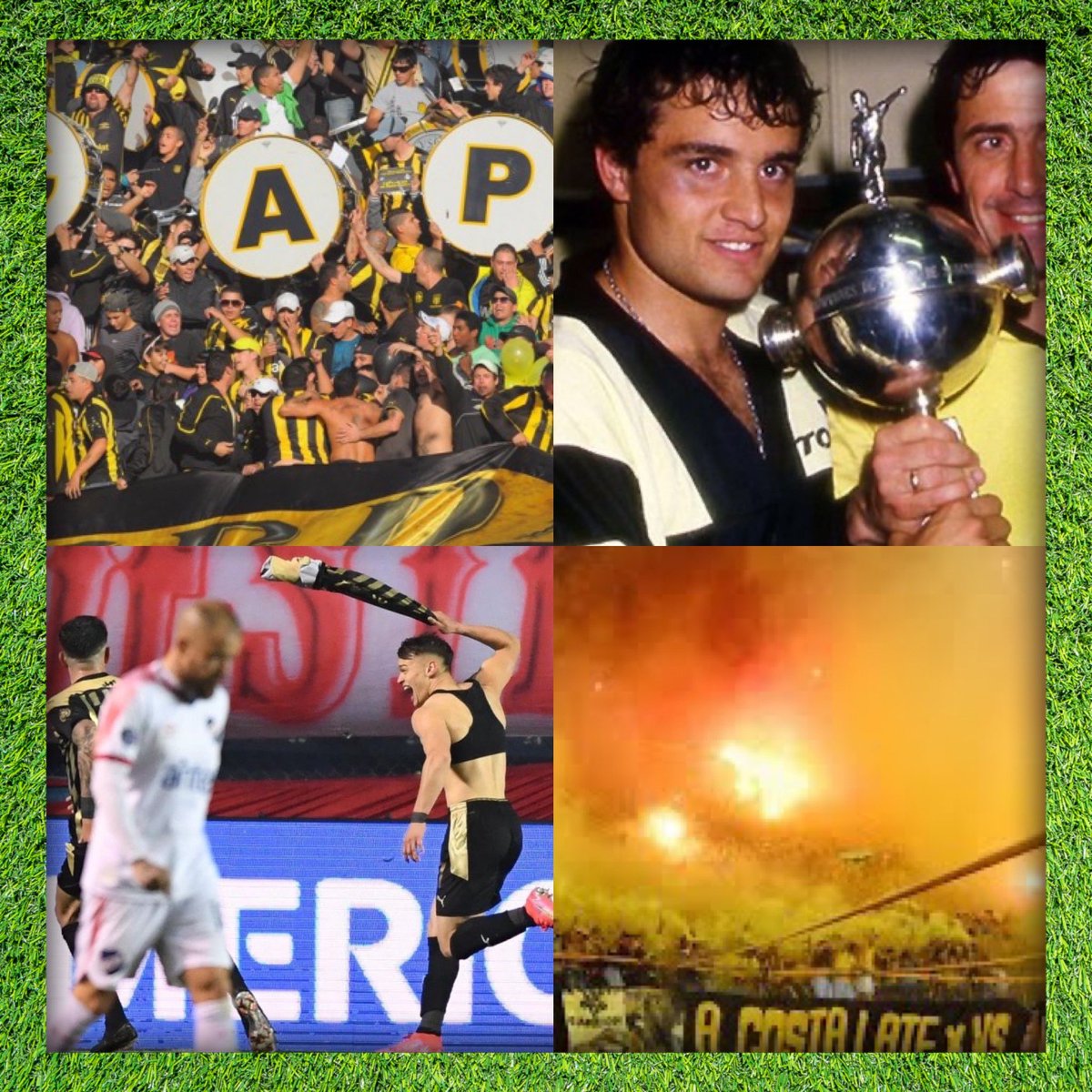 PasesuruguayOK's tweet photo. Hoy festeja 130 años uno de los equipos más gloriosos del Mundo 🌍 5 veces campeón de Libertadores, 3 veces campeón del Mundo y distinguido como el Campeón del Siglo.
¡Felicidades a todos los hinchas de Peñarol! https://t.co/3pdkHhNUFp