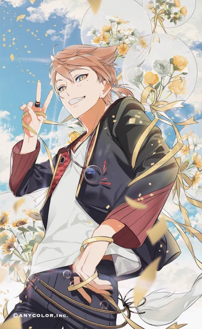 伏見ガクくん(@gaku_fushimi)の誕生日2021グッズイラストを担当させていただきました。10月5日からグッズ販売開始だそうです。宜しくお願い致します。
ちょっと早いけどお誕生日おめでとうございますっ🎉🎉🎉

https://t.co/zFHhQwgc5T 