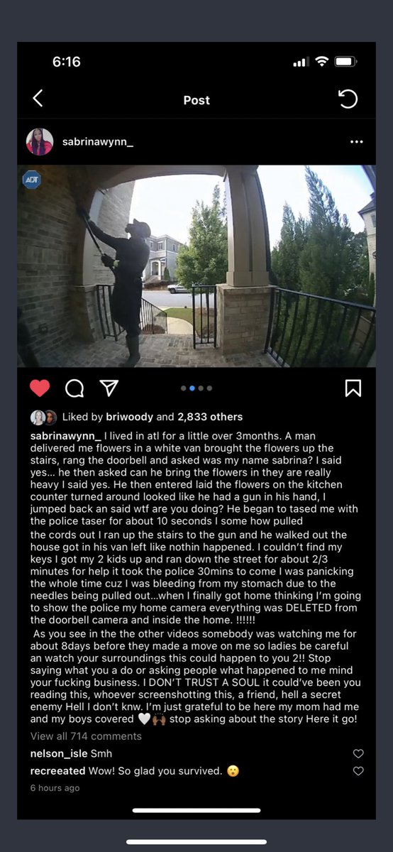 Exactly what I mean smh men and women must always be ready to protect yourselves!