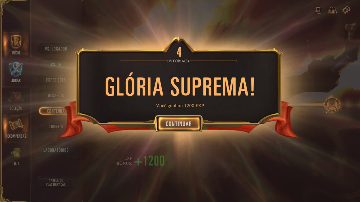 mp_policarpo's tweet photo. "OW GROOORIAAAA!" o/ Conseguimos mais uma hoje! Feliz bagarai! 😍😍😍😍 #LOR #Runeterra @RuneterraBrasil https://t.co/YL2Oo8dA5e