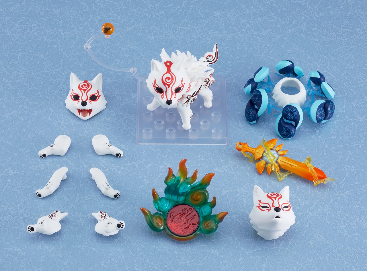買得 ねんどろいど 大神 白野威 スズメとエサ皿 付き nrsports.com.br