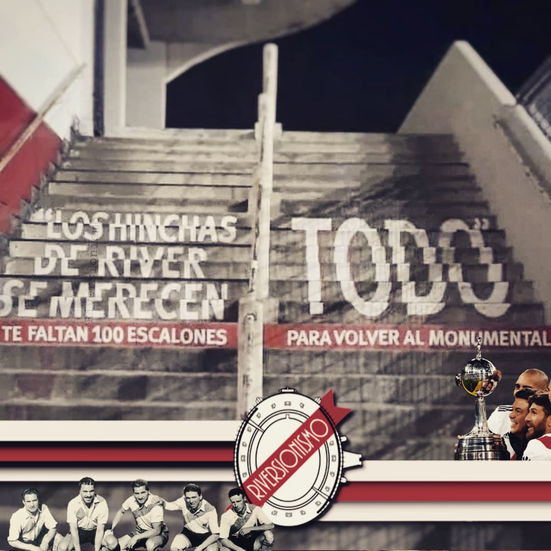 riversionismo's tweet photo. ¡Feliz #DíaDelHinchaDeRiver! ⚪❤️⚪ Cada vez falta menos para volver a casa 🏟
#RiverPlate https://t.co/314Qpa32Wp