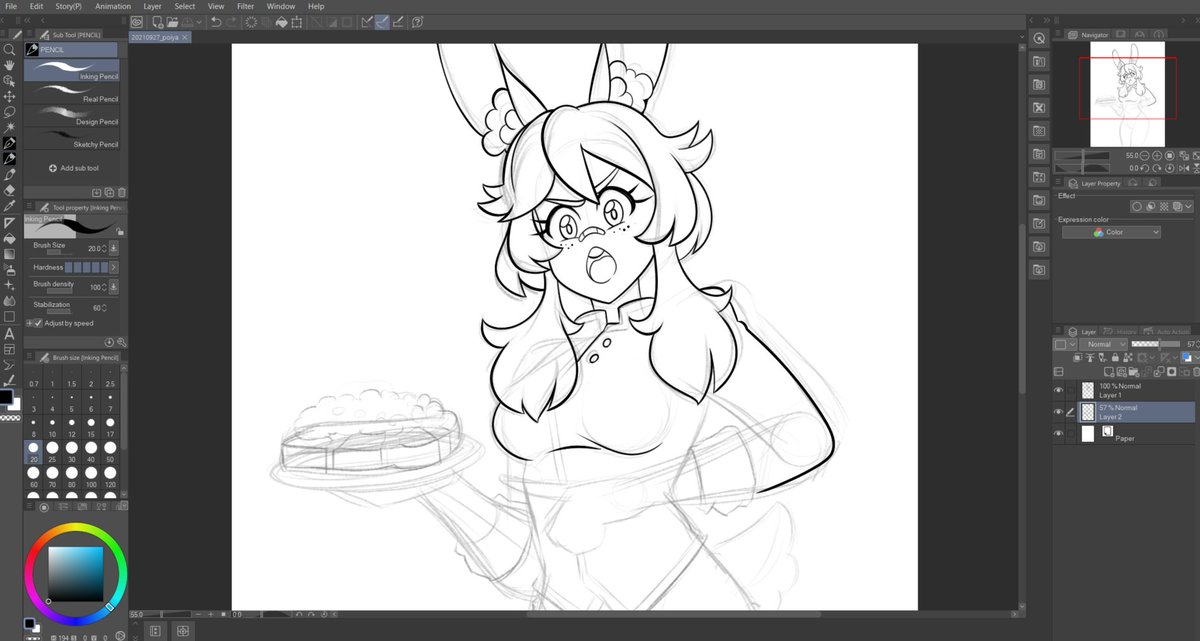 Man, @PoiyaPng's stream today was so much fun. I know what I'm drawing today. 