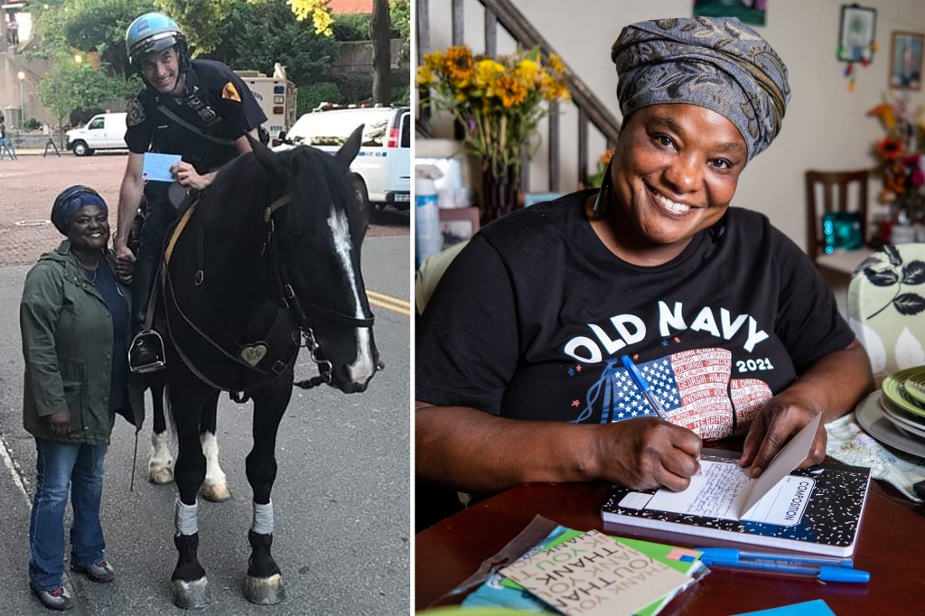 'Respect for the uniform': NYC woman writes 4,000 thank-you notes to cops trib.al/6eMj0aU
