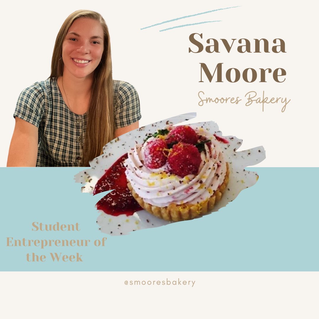 unoceo's tweet photo. Hungry? If you weren’t already I’m sure you are now…

Savana Moore, Founder of S’moore’s Bakery, is this week’s Student Entrepreneur Highlight!

Go to @unoceo on instagram to find out more! https://t.co/f8XBIdkYd3