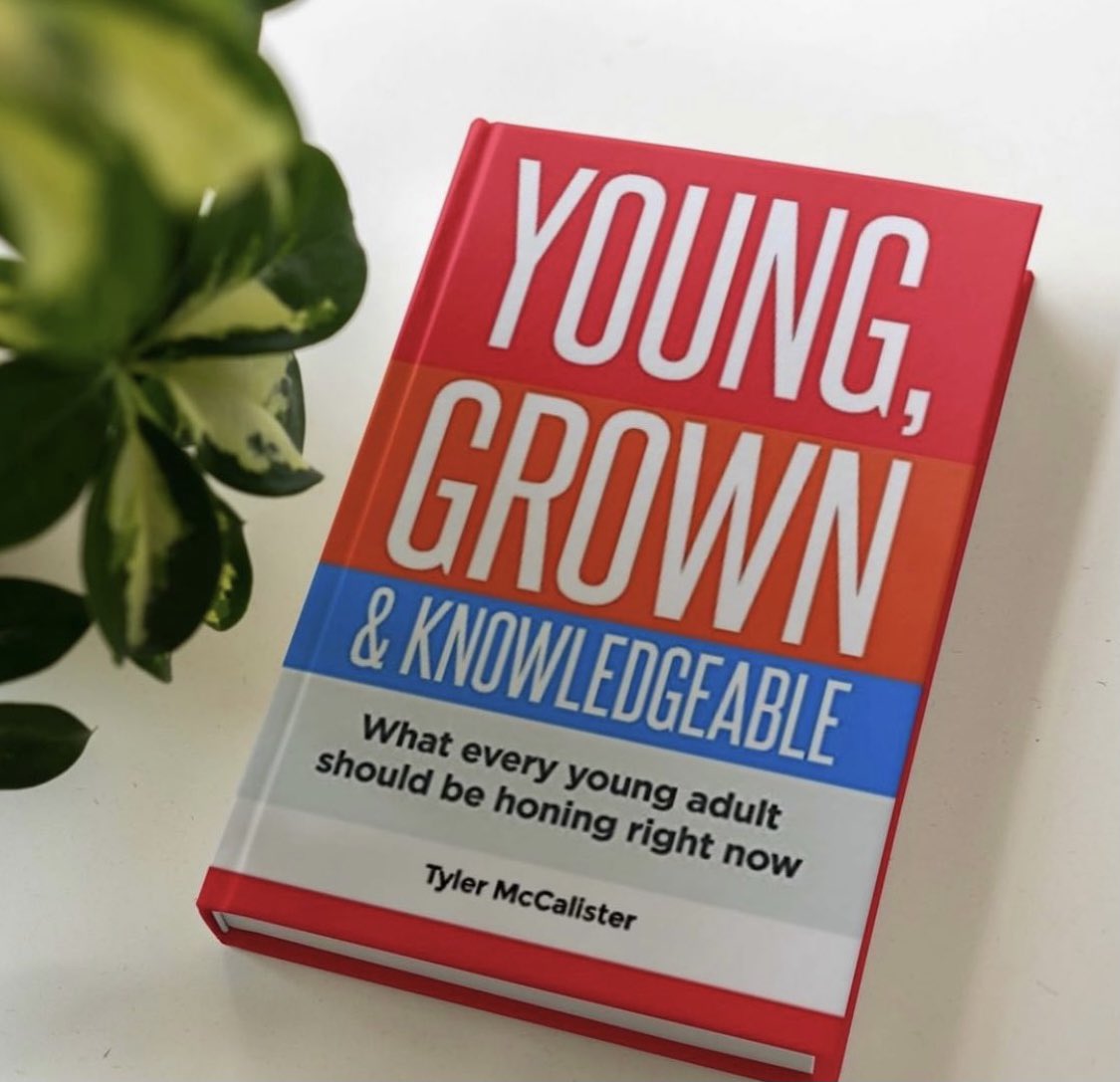 TylerMccalister's tweet photo. @ResilienttHuman Hello! My name is Tyler McCalister. I recently published my first book called “Young, Grown &amp; Knowledgeable.” My book is predominantly for people in their 20’s to help them hone various life skills. Here is the link to purchase. https://t.co/hNp9vQNRCy https://t.co/5sImp66aJ6