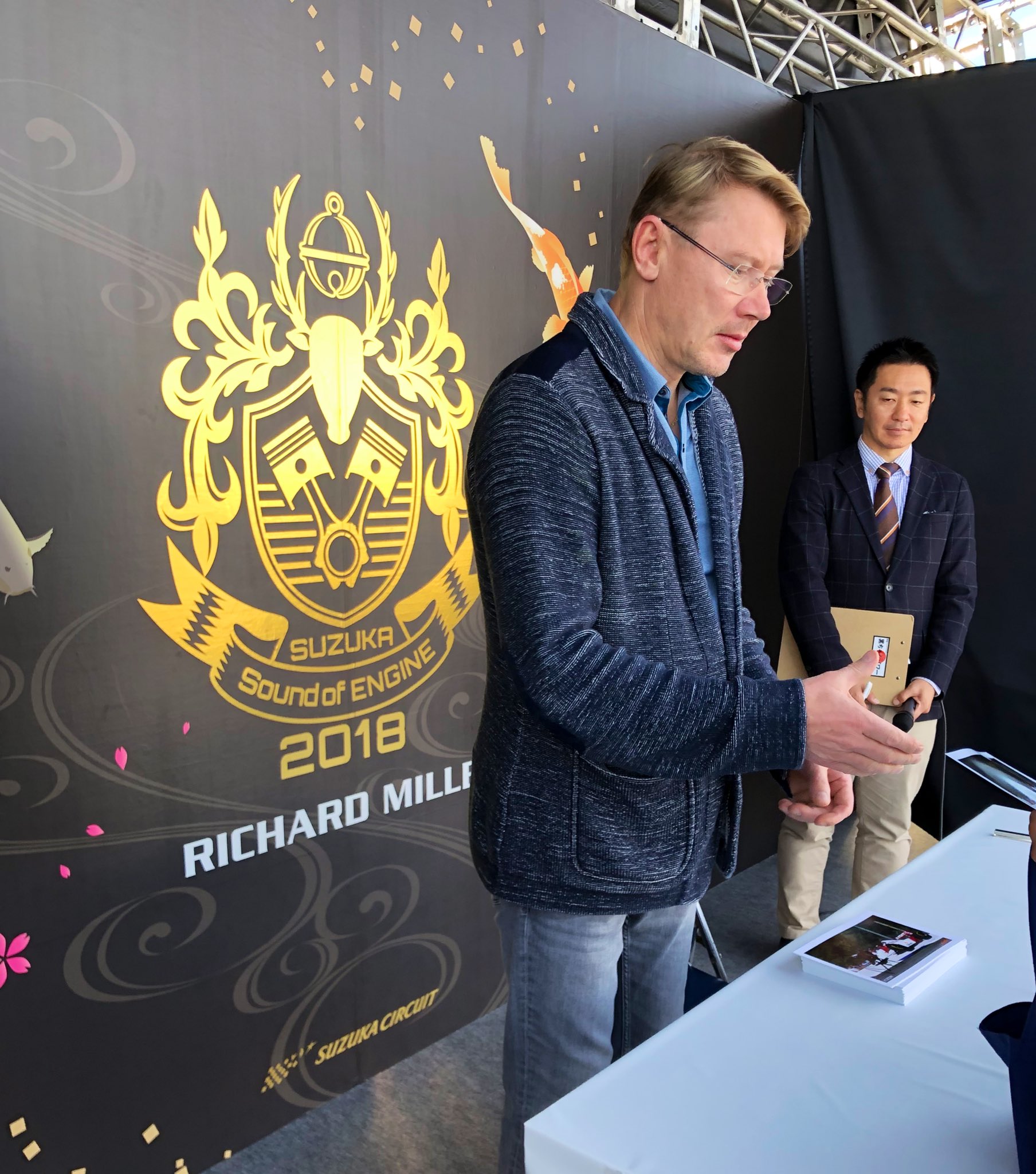 Today is Mika Hakkinen birthday.  Mika, happy birthday. 