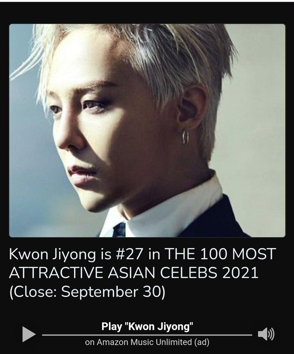 Lina71115207's tweet photo. Go Vote ✅ For G-dragon you have in till September 30th and you can vote three times!!
https://t.co/J1BnjFZp9W
#bigbang #bigbanggd #kpop #vip #gdragonvip #bigbangedit #bigbangジヨン #gdragonoppa #gdragonbigbang❤️
#kpop #kpopfanaccount #bigbangtop #bigbang👑 #VoteforGD https://t.co/5ShBiA0jKW