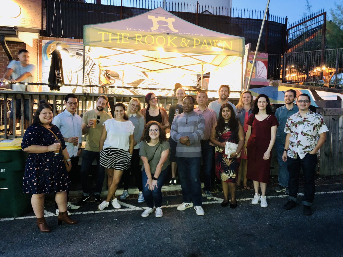uga_pdassoc's tweet photo. We had a great time connecting with both new and familiar faces on Friday! Missed this months social? Don’t fret! Keep an eye on your email for October’s newsletter for information on our next social! https://t.co/Ek8izUPdL7
