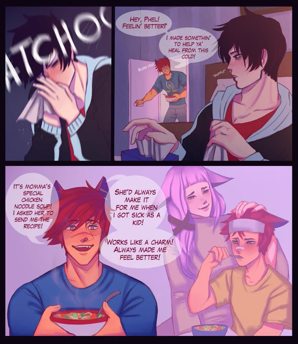 Taking care of sick bf #settphel #sett #aphelios 