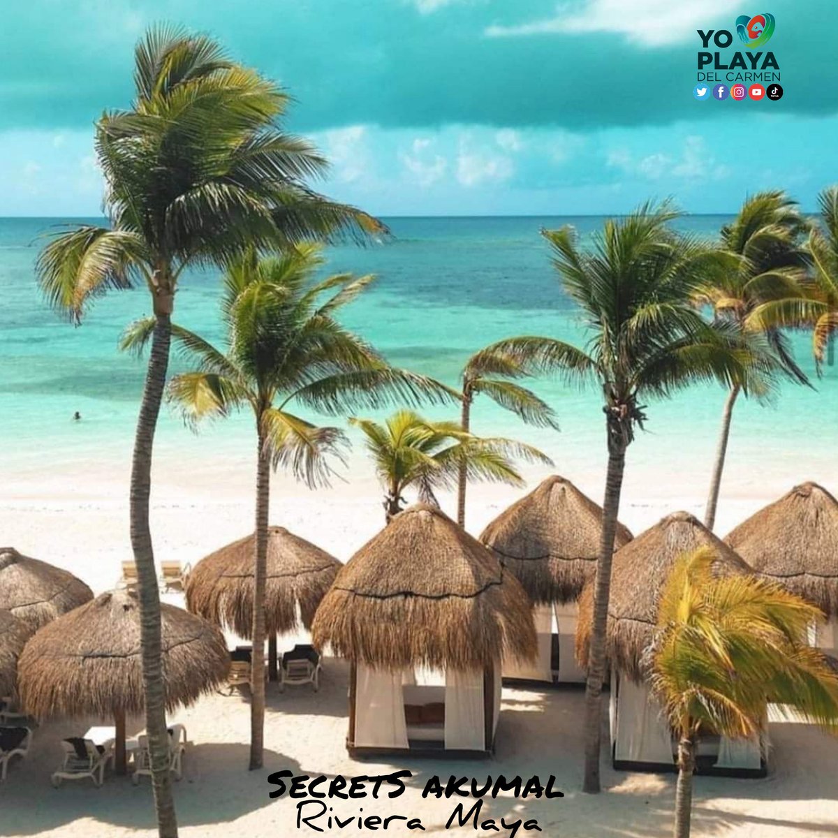 #DiaMundialTurismo desde <a href="/SecretsAkumal/">Secrets Akumal</a> ❤️
