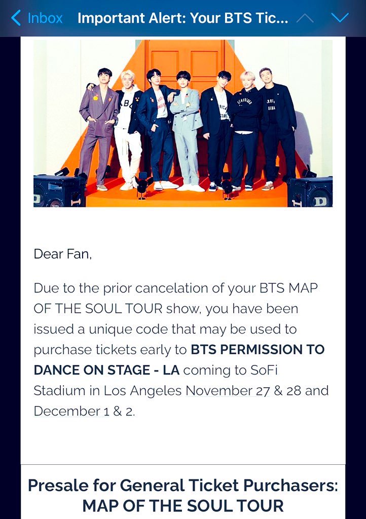 Bts Permission To Dance Concert Ticket Price Los Angeles | OlympiaFocus