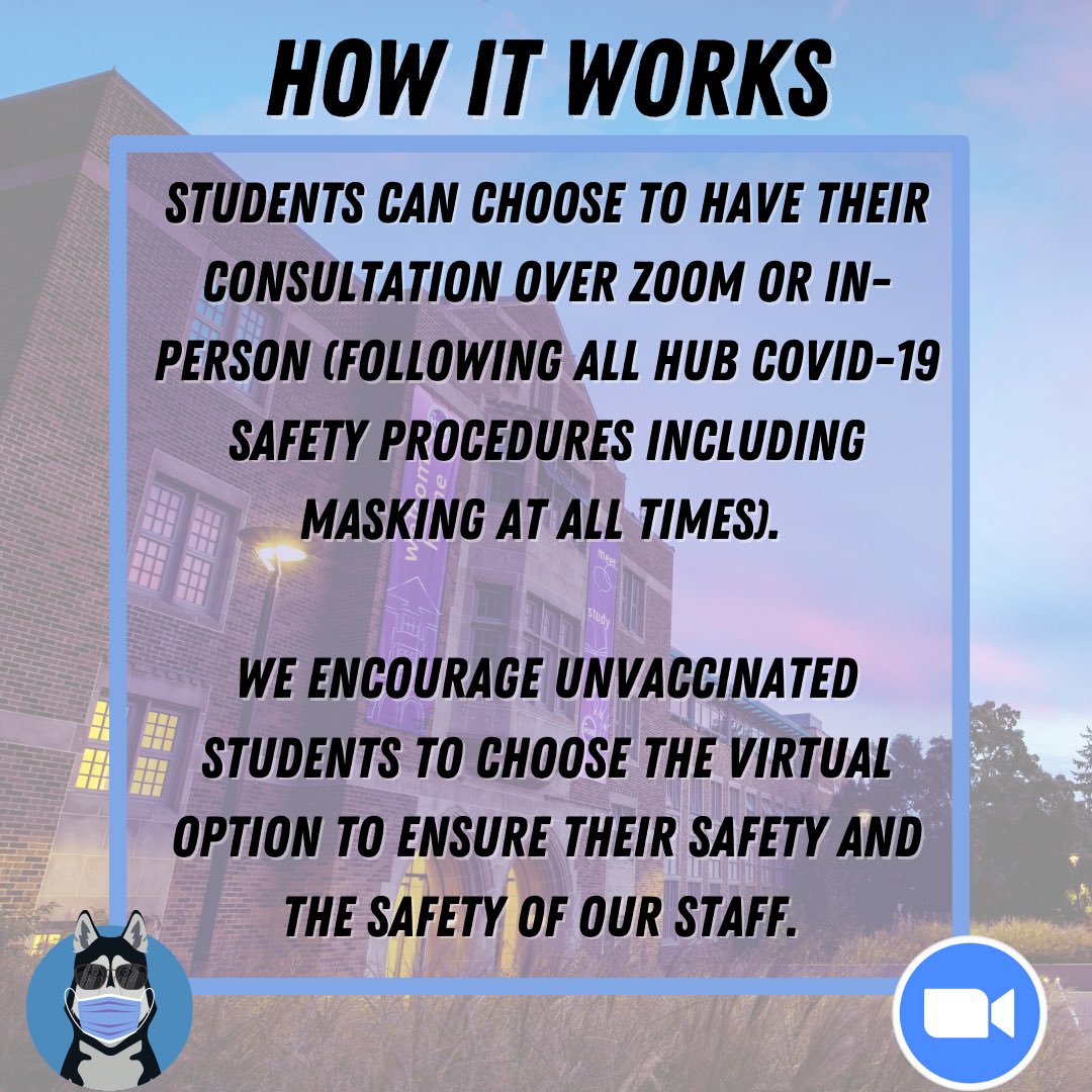 UWSLS's tweet photo. We are excited to have you all back on campus! Due to the ongoing COVID-19 pandemic our office is operating under a hybrid model. 
For more information or to schedule a consultation visit: https://t.co/RuGaOqTaUn 

We wish you a goodluck this school year Huskies! 💜💛 - SLS Team https://t.co/PUbCwFImEG