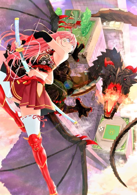 #過去作で自分が最高だと思う絵を1枚載せて5rtを目指せ 
特に頑張ったのはこれ 