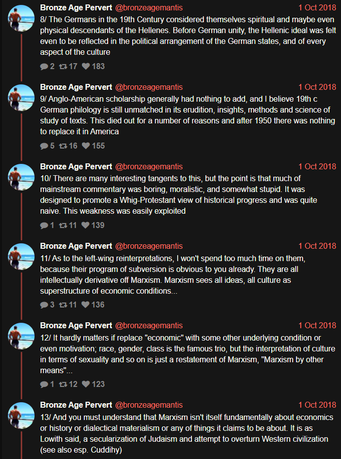 KhalkeionGenos's tweet photo. Thred: On request of frend for general interest, repoasting an old and much-liked BAP thred, on "the classics racket" in USA. In response to Donna Zuckerface stupid (and failed) book on the classics and politics, the following was poasted; which I might turn into a long article: https://t.co/JiYPvbuZ5g