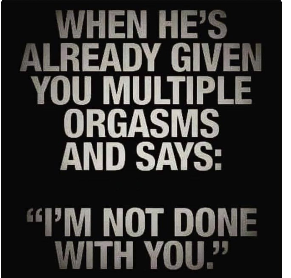 snugglecuddle44's tweet photo. Ummmmmmm no he’ll won’t be done https://t.co/Aje4FG2uU8