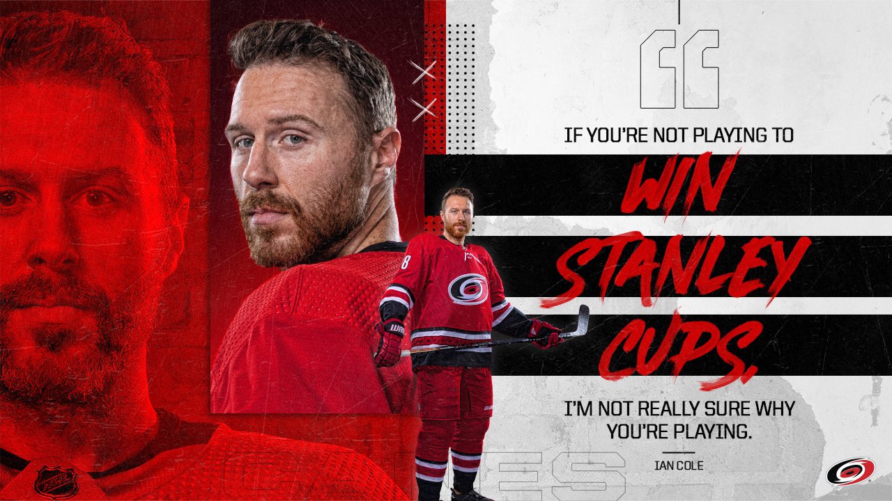 Carolina Hurricanes on Twitter "Ian Cole is here to win 😤 https//t.co