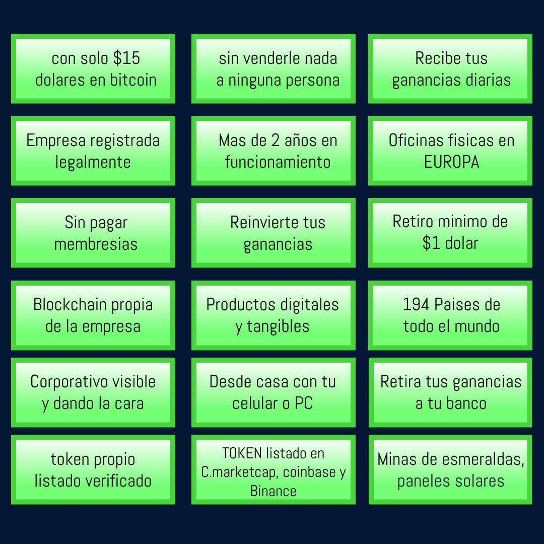Opencode8's tweet image. Tenemos un grupo de emprendedores generando dinero a diario gracias a esta increible empresa.
si te quieres unir solo pideme información.
#emprendimiento #emprendedores #Dinero #empleo #Bitcoin #Criptomonedas #trading #Tecnologia