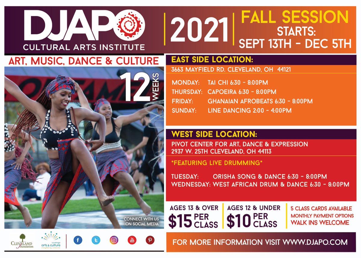 Djapo's Fall Session 2021. Join us!