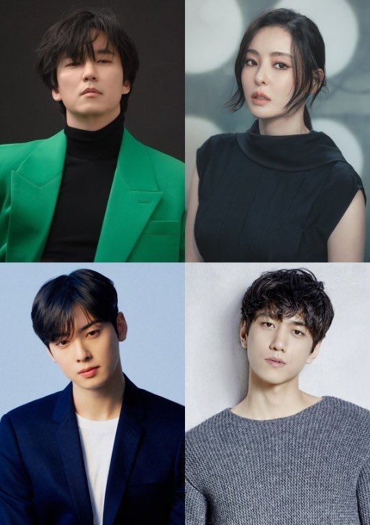kdramacasting's tweet photo. #KimNamGil, #LeeDaHee, #ChaEunWoo and #SungJoon confirmed cast for tvN drama <#Island>.

Broadcast in 1st half of 2022, filming begins in October. https://t.co/Vn8GUVXSwz