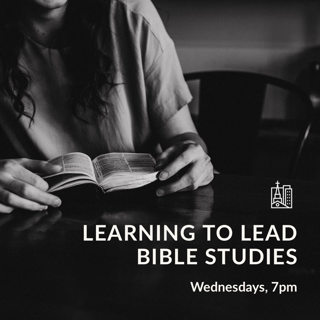 Jesus commissioned his disciples to make other disciples. Join us Wednesdays at 7pm in room 115 to learn how to start personal Bible studies, answer questions about God’s story, and guide others on the path of discipleship. Let’s be a church on MISSION. 💙