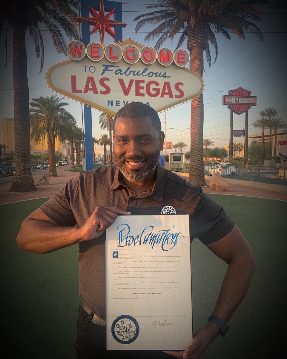 CoachDLWoods's tweet photo. Thank you City of Las Vegas and Clark County Commissioner McCurdy for Recognition and Proclamation Award #WBAint #womensbasketballassocations https://t.co/tQxNOCB5w7