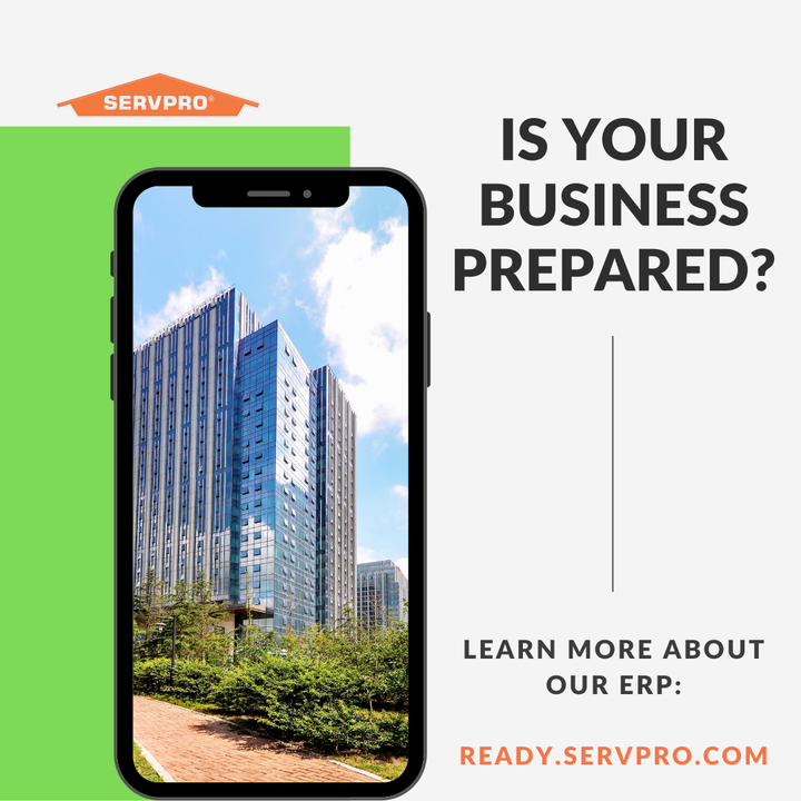 When the unforeseen happens, will you and your property be prepared? Our SERVPRO Emergency Ready Plan App helps reduce business interruption by having a quick plan of action. Check out more information by clicking the link below.
bit.ly/3dmu4QS