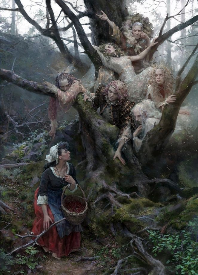 The Lordly Ones of the Unseelie Fae look upon humans with disdain, envy and desire. Disdain, for humans are mortal, and not all royal; envy for the warmth of human flesh and affection; desire for the preciousness of mortal beauty, that they might steal it, savour and consume it!