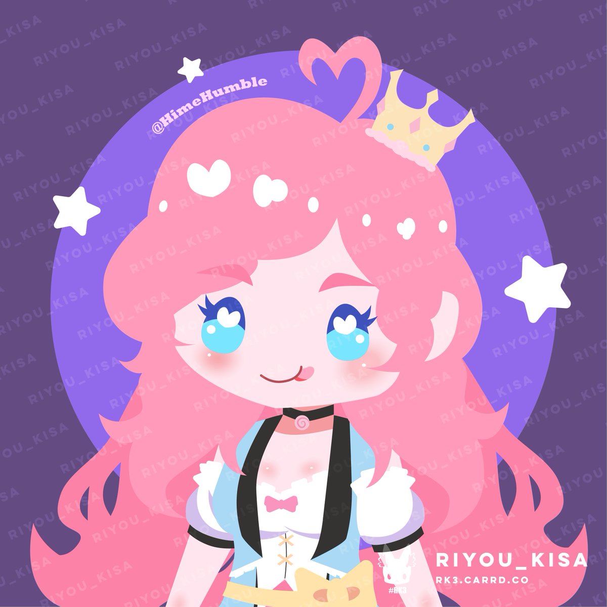 Riyou_Kisa's tweet photo. Its a wrap! Thank you @HimeHumble for the collab invitation! I enjoyed it so much that I did not felt very sleepy at all. 
🔽 Our Art trade 🔽
#SGvtuber #vtuber #VtuberEn #singapore #SGVT #RK3Draws #vtubersuprising  #vtuberartist #art #artrade https://t.co/tSI6tXyxHF