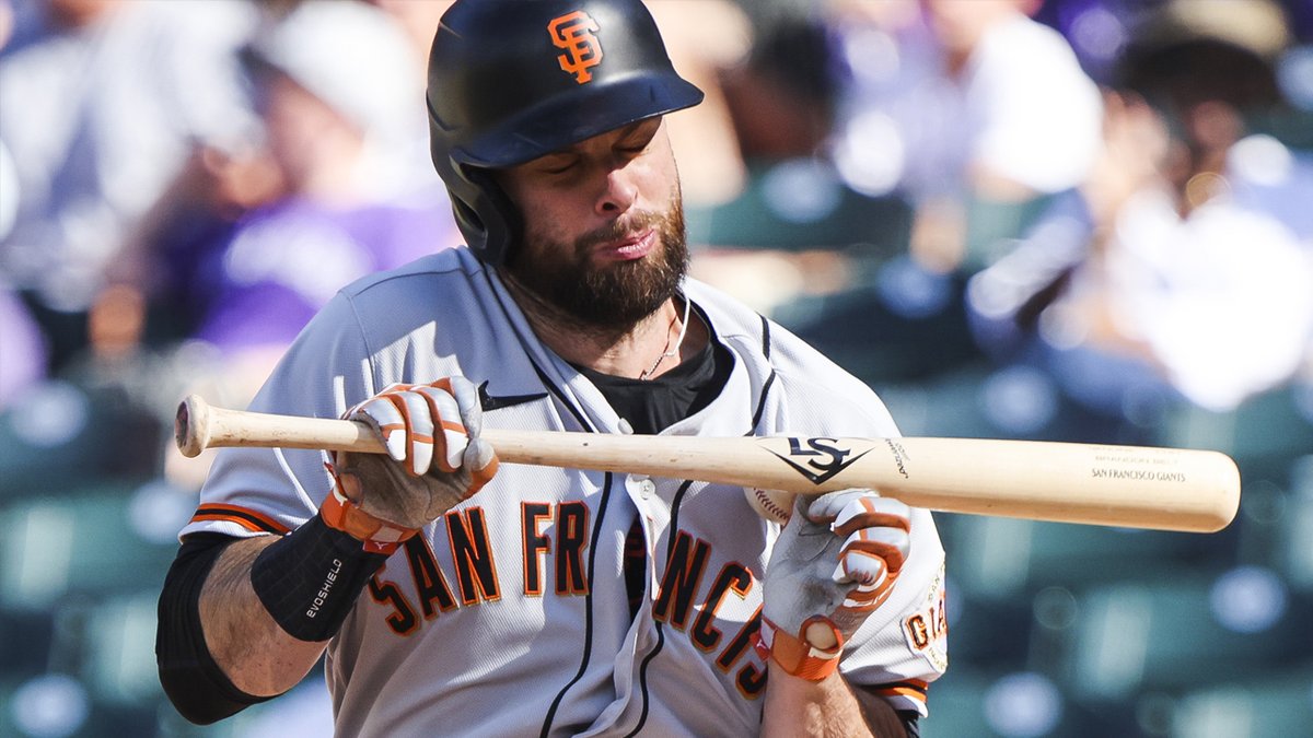 NBCSGiants's tweet photo. Brutal news for the first-place Giants.

Brandon Belt has a fracture in his left thumb, and the timetable for his return is still being determined (via @PavlovicNBCS) https://t.co/RBcOSsi3Sy https://t.co/OGgnEdNDJG