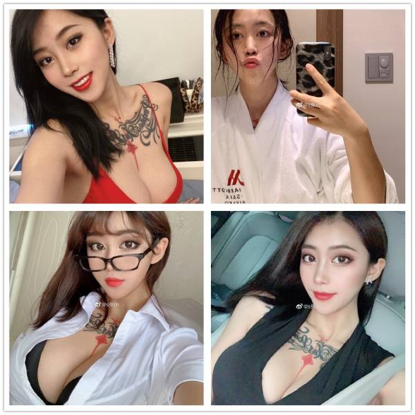 lspaisc's tweet photo. 张贺玉张老��【1231P+32V】
大胸、翘臀、魔鬼身材、网红脸。突出标志：胸上的红黑英文纹身和屁股上的蝴蝶纹身。有正常工作好像是个富婆，但是喜欢SM，所以很骚。
#张贺玉 #淫荡 #反差 #SM #母狗 #魔鬼身材 https://t.co/ZFBI95uBtc