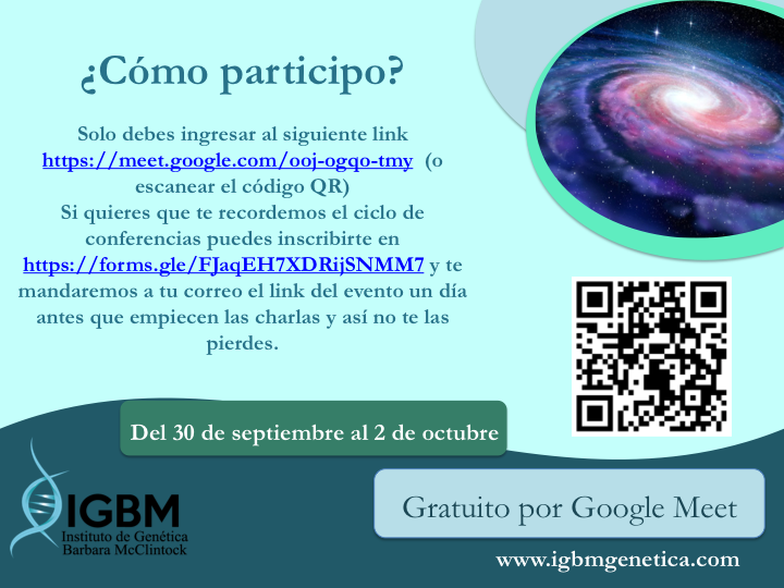 igbmgenetica's tweet photo. Para participar solo desde debes ingresar al siguiente link  
https://t.co/njzNVhfqTg  Si quieres que te recordemos el ciclo de conferencias puedes inscribirte en 
https://t.co/wjHeezk9H6 #DíaCulturaCientífica   #ScienceCultureDay https://t.co/5vBI5DHcTC