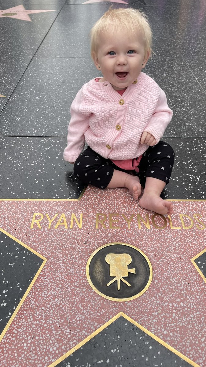 dlancaster81's tweet photo. @VancityReynolds took my daughter to see your star on the Hollywood Walk of Fame and she loved it! https://t.co/9dMRUz1Wn2