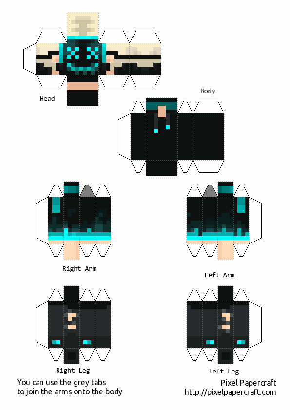 Papercraft Minecraft Skins