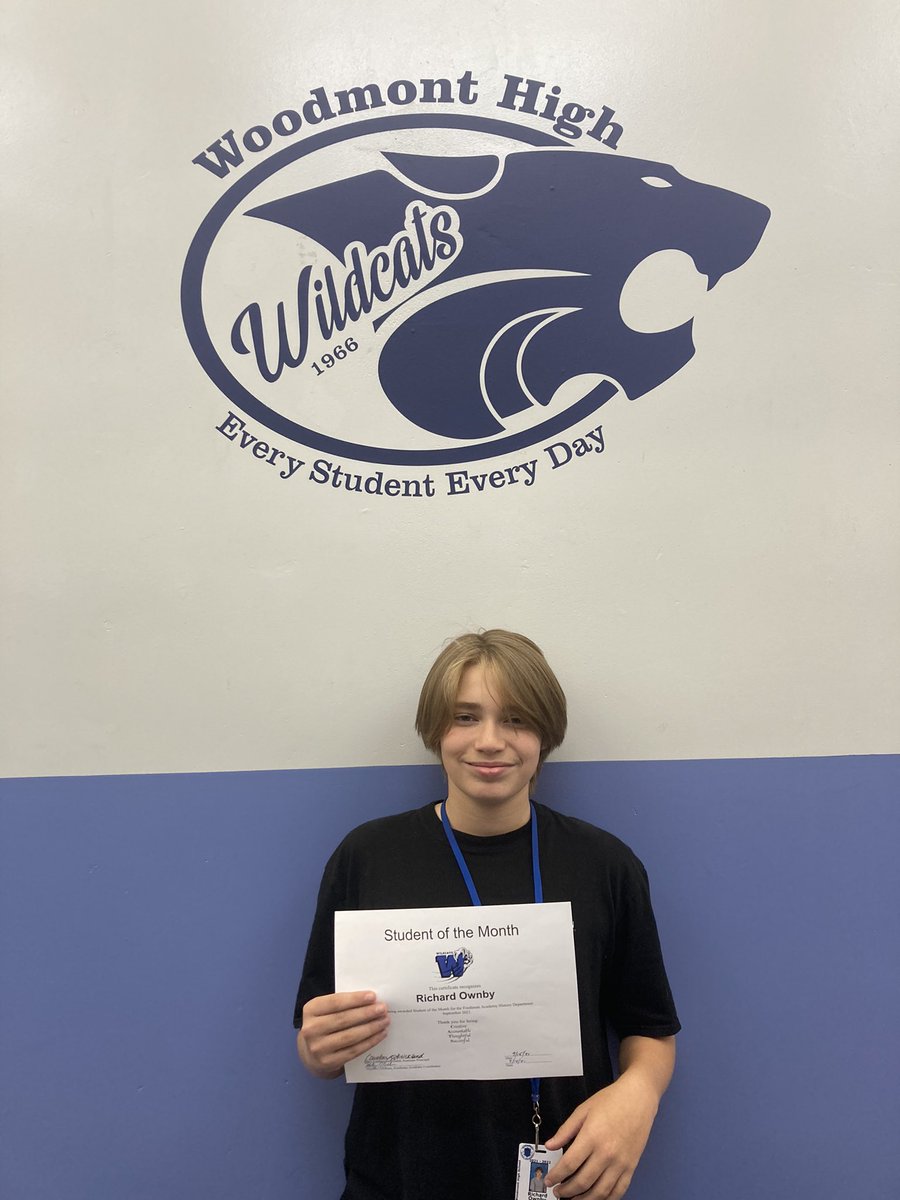 WHSFreshmanAca1's tweet photo. Congratulations to our Wildcats of the Month for the Freshman Academy! #everystudenteveryday https://t.co/O3fVQHPvS2