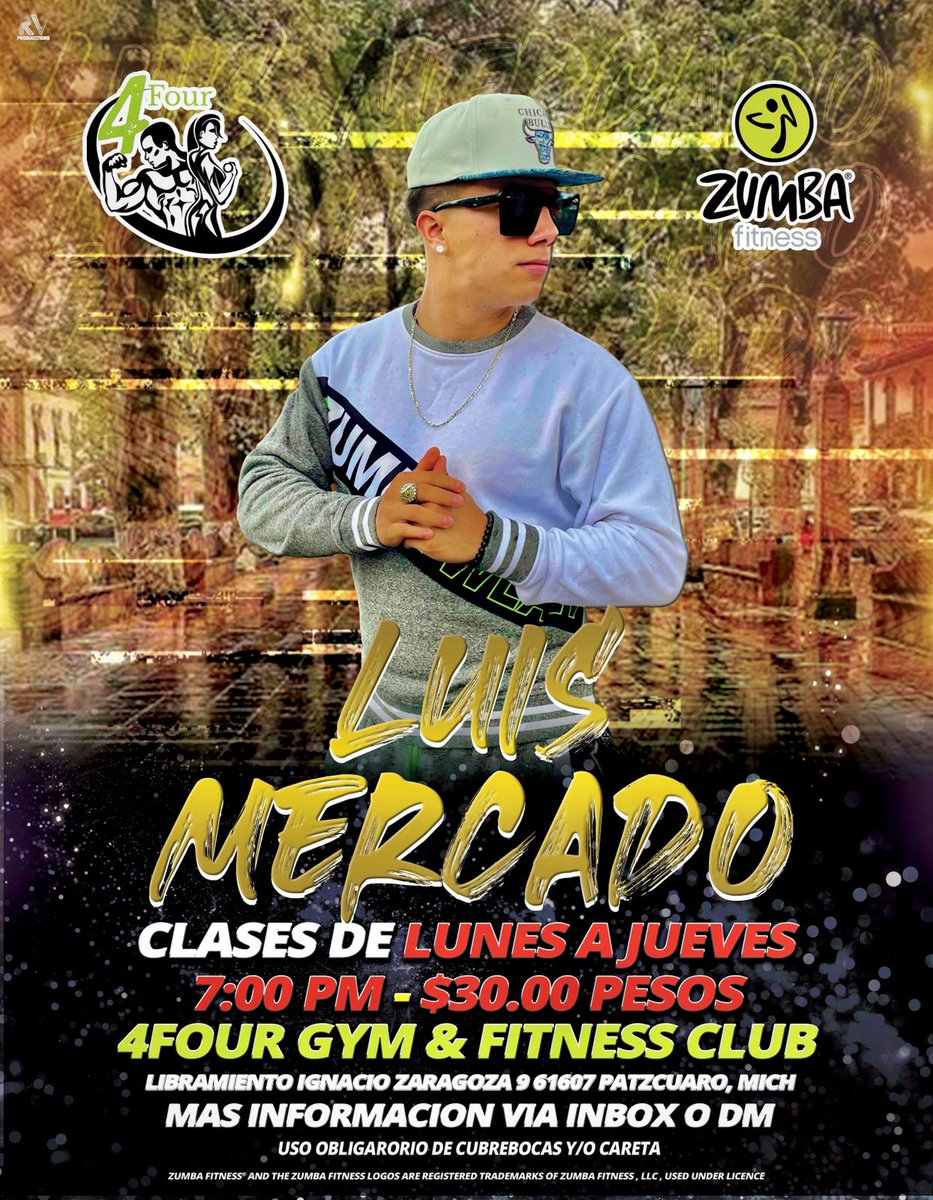 4FourGym's tweet photo. ¡Ya tenemos zumba!

De lunes a jueves a las 7:00 PM

¡Te esperamos! 

#Zumba #YoEntrenoSeguro #4FourGymFitnessClub #Gym #Pátzcuaro #Michoacán #PuraActitud #ParaGenteBonita https://t.co/bmk0XC7IpR