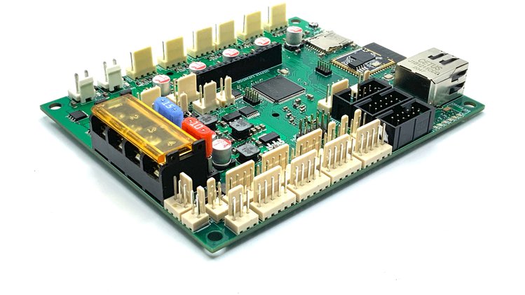 MicrochipMakes's tweet photo. The Phi Mainboard 5LC is a SAM E51-equipped 3D printer controller designed with a focus on network connectivity: https://t.co/S3xezVqb6m https://t.co/YdPPKGAhPq