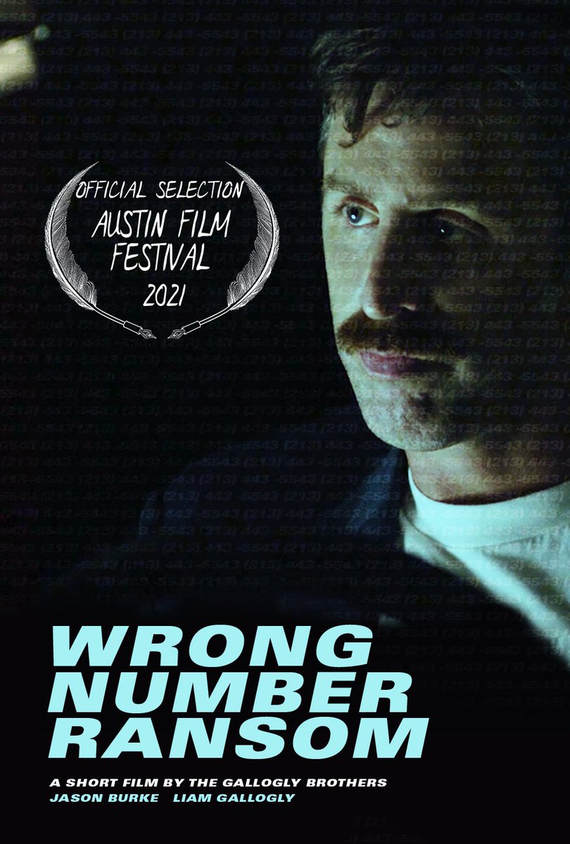 bbbbort's tweet photo. Our short film, Wrong Number Ransom, is going to the Austin Film Festival! @liamgallogly and @eatprayjason star in this comedy about a ransom call gone wrong. #aff28 #austinfilmfestival https://t.co/YaqnpVrcn3