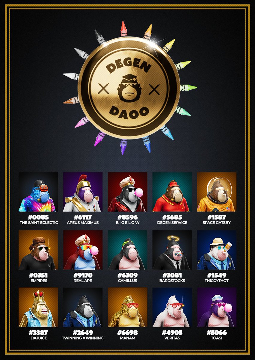 Degenerate Ape Academy tweet media