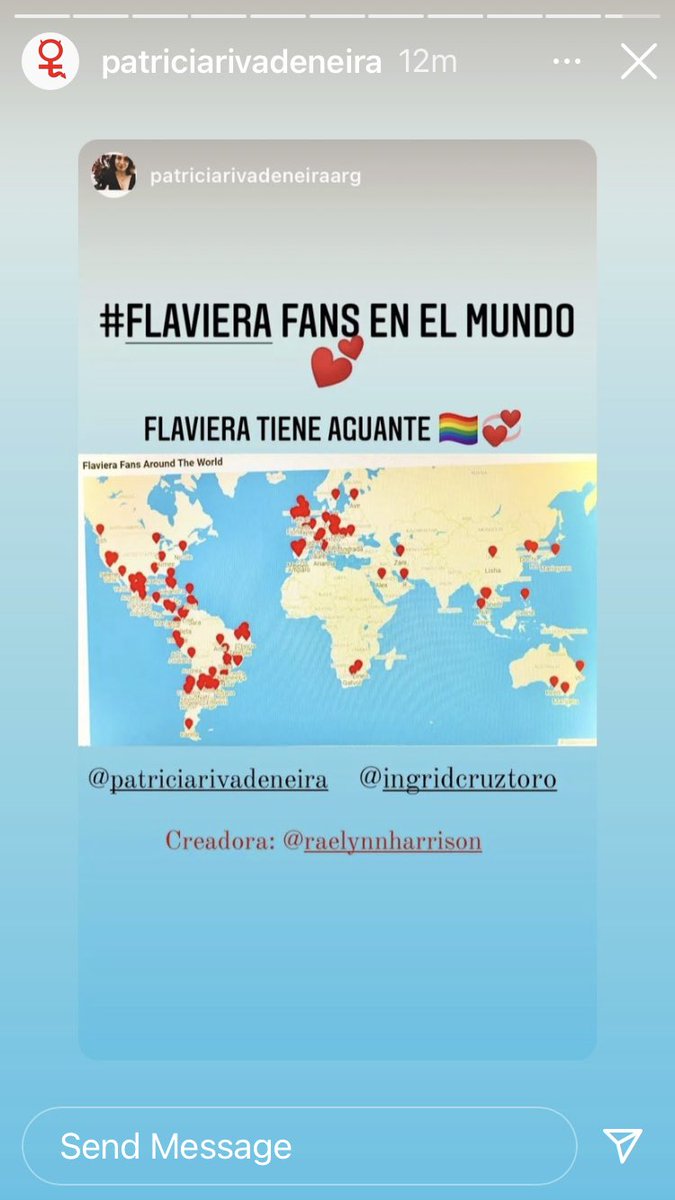 RaelynnKahani's tweet photo. I AM SOBBING OVER HERE BECAUSE, PATRICIA RIVADENEIRA, THE WOMAN I LOVE THE MOST SHARED MY MAP 😭😭😭😭😭 https://t.co/ghYH9y2lLl