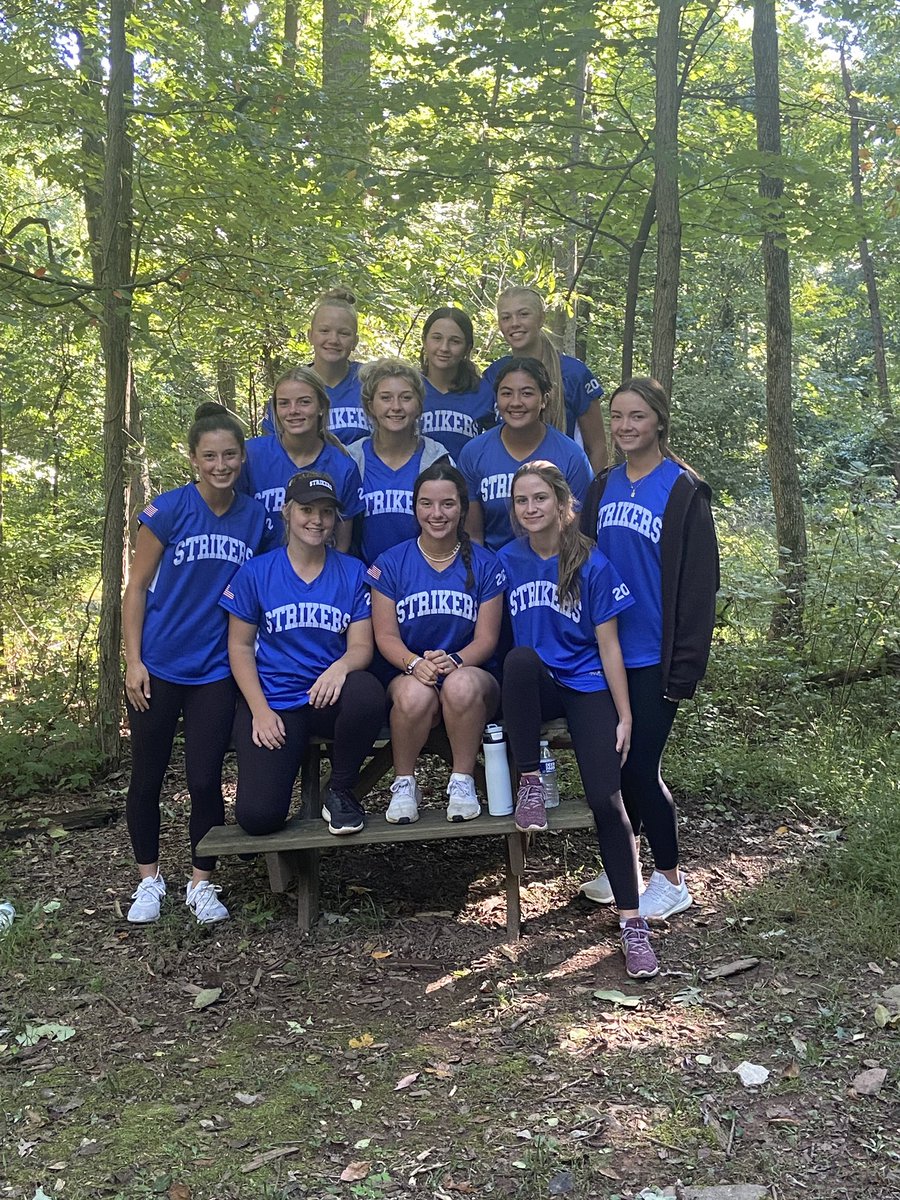 Another great weekend, 8 hour practice on Sat., lots of learning &amp; even more laughs. Sun was an amazing team building event at Refreshing Mountain! Went into the woods as individuals, came out as a team!! (Missing a few due to camps!) Love these 15 players!! <a href="/03_strikers/">PA Strikers 18U National Hayes</a> 🥎💙