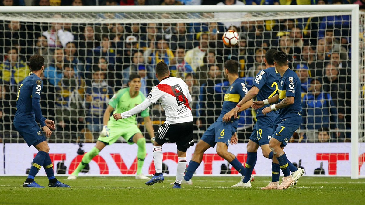 felipe_zunino18's tweet photo. @InspiratorsClub @igarrof Juan Fernando Quintero goal against Boca jrs. In the Copa Libertadores 2018 final, at the Santiago Bernabeu Stadium in Madrid. 9/12/2018
https://t.co/xyxS2UhvxV https://t.co/K7msf5thUO