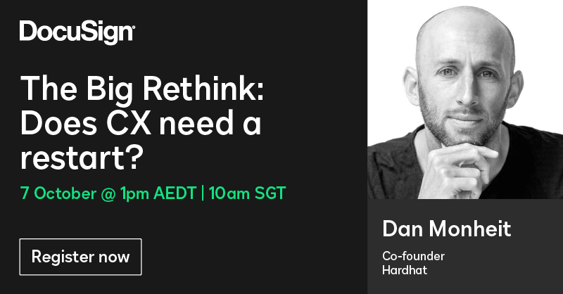 Whether it’s a return to office or a return to retail, everything old is new again.

Join <a href="/Janineboost/">Janine Allis</a> and <a href="/DanMonheit/">Dan Monheit</a> in <a href="/DocuSign/">Docusign</a>'s The Big Rethink as they share strategies to restart and redefine customer and employee experience. Register here 👇🏻

events.docusign.com/TheBigRethink?…