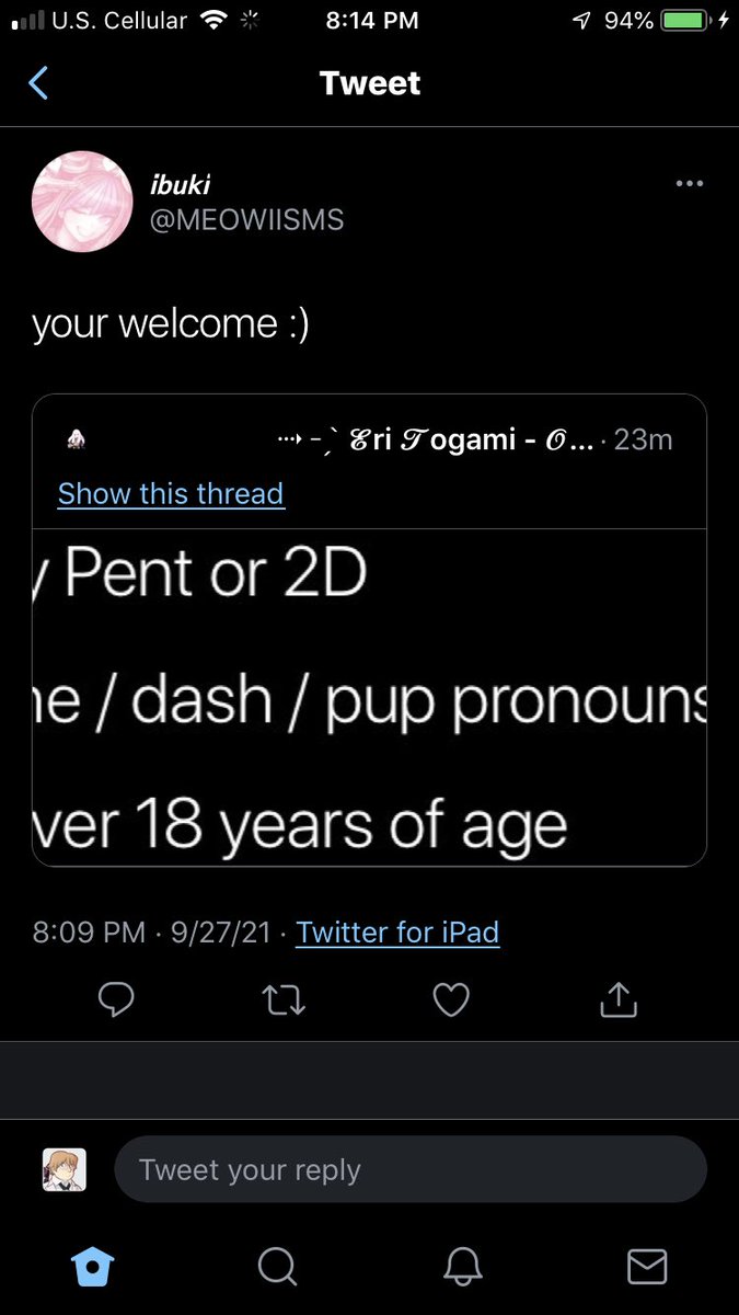 ✎ ．．．

          Anyways , this Ibuki has purposely misgendered me and has accused me of being a pedo for saying you shouldn't make fun of someone's triggers , so uuuhhh yeah callout post