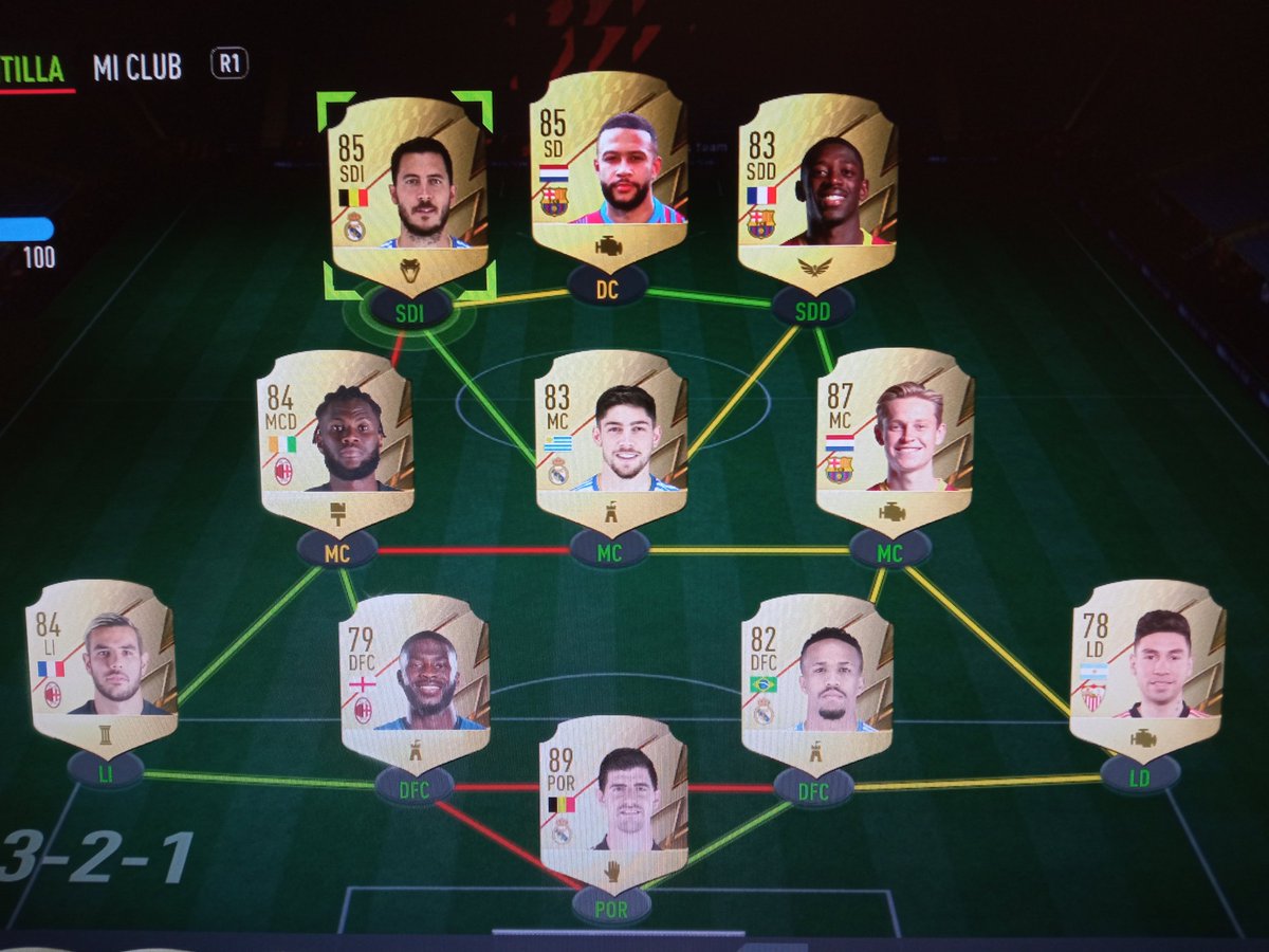 Por ahora sin ritmo Hazard y Depay no van nada mal 
Haber lo que tardan en meter petardos en el culo para q ya no valgan para nada XD