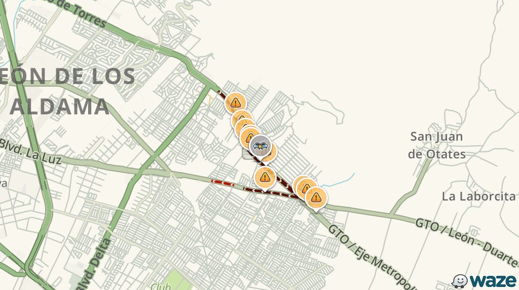 Tráfico León tweet media