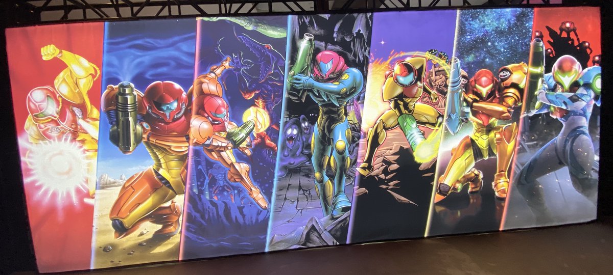 stephentotilo's tweet photo. In other news, here's Nintendo's Metroid marketing mural. https://t.co/uevDgZnPSD