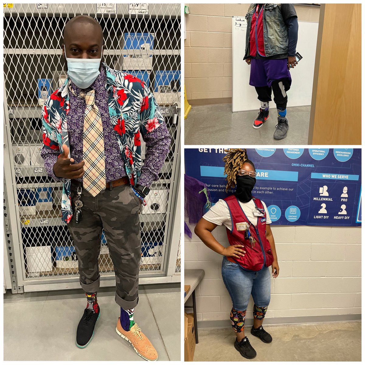 More from #WackyTackyDay here in DC! #MondayFunday ⁦@LowesDMV⁩ ⁦@GotoLowes⁩ ⁦@damianftaylor⁩ ⁦@BenitoKomadina⁩ #PositiveWorkEnvironment speed of the leader determines the speed of the team.