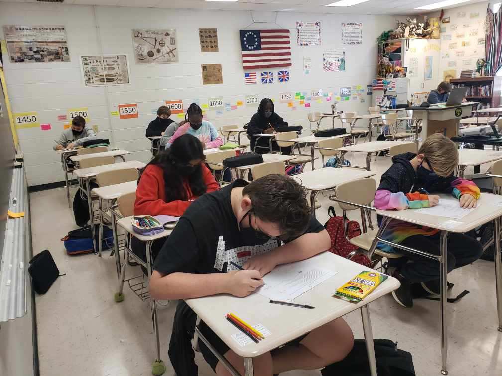 HugoOwensMS's tweet photo. Explorers students using their map skills to create a pirate map during core plus. #HugoUKnow #HugoIsForEveryOne https://t.co/0JCORjCHJW